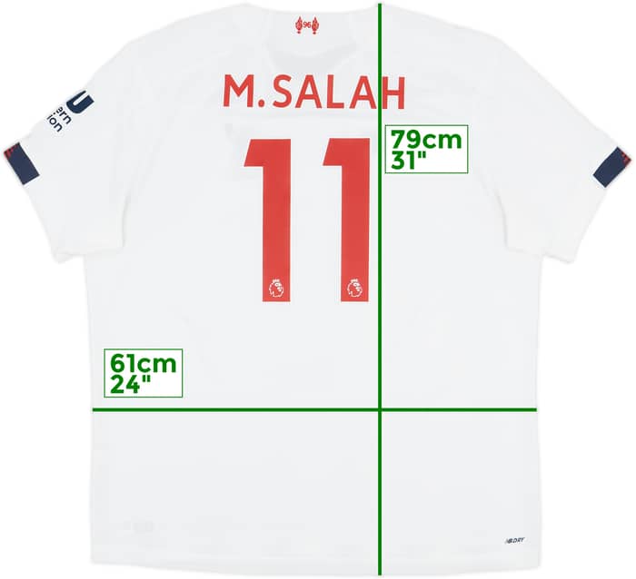 2019-20 Liverpool Away Shirt M.Salah #11 - 10/10 - (XXL)