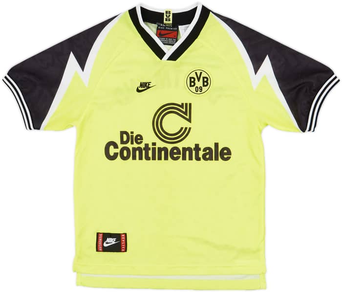 1995-96 Borussia Dortmund Home Shirt - 9/10 - (M.Boys)