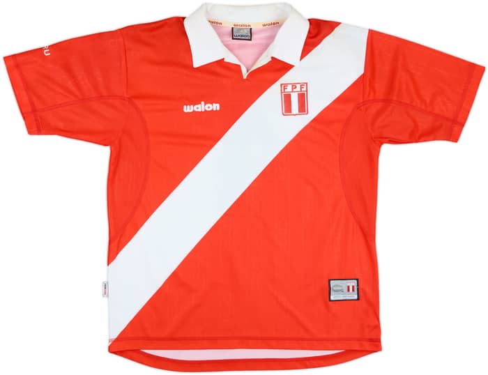 2002-03 Peru Away Shirt #4 - 6/10 - (XL)