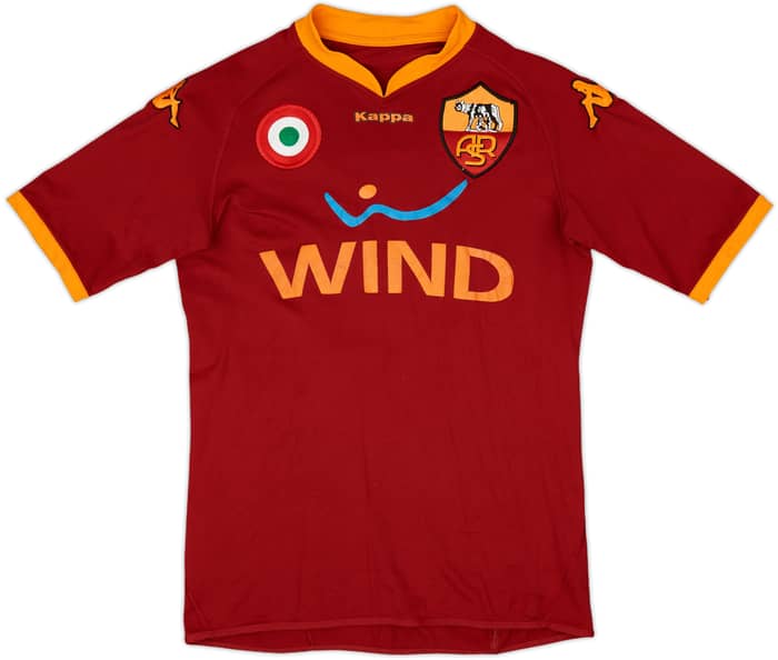 2007-08 Roma Home Shirt Vucinic #9 - 6/10 - (S)