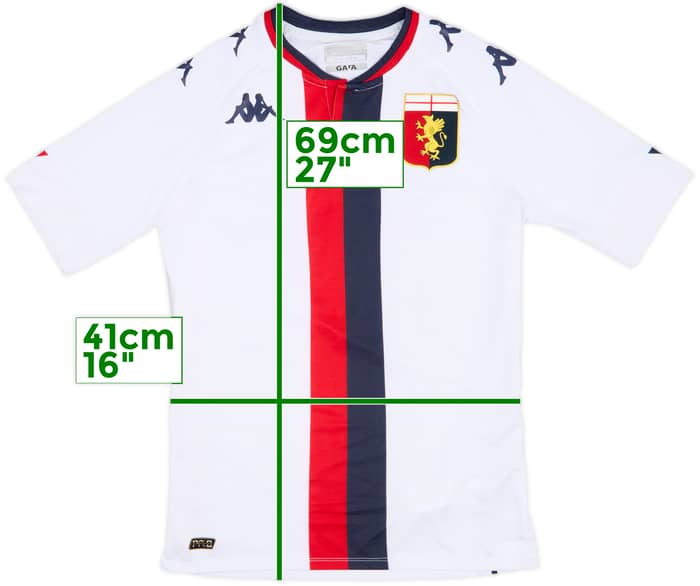 2020-21 Genoa Away Shirt - 8/10 - (S)