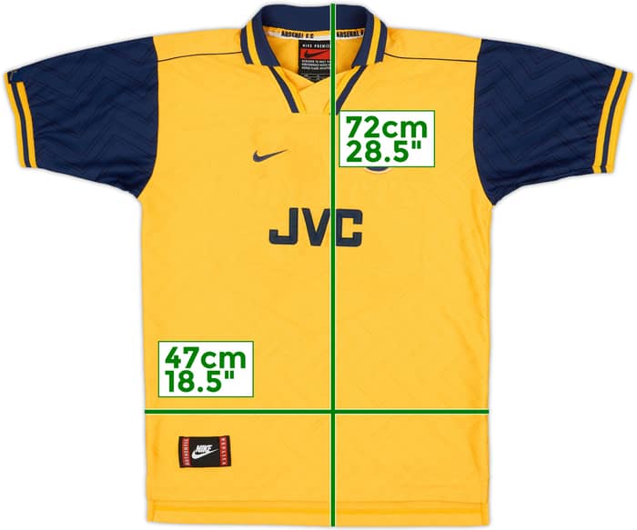 1996-97 Arsenal Away Shirt - 6/10 - (XL.Boys)