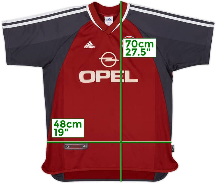 2002-03 Bayern Munich Home Shirt - 8/10 - (XL.Boys)