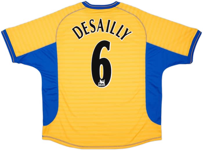 2000-01 Chelsea Away Shirt Desailly #6 - 8/10 - (XXL)