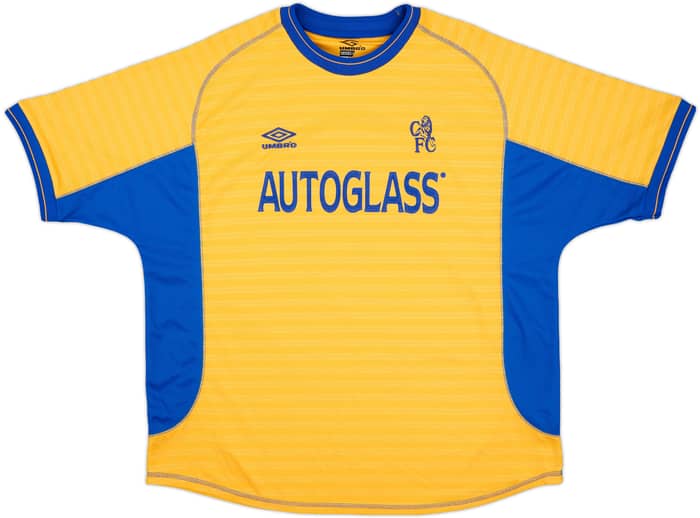 2000-01 Chelsea Away Shirt Desailly #6 - 8/10 - (XXL)
