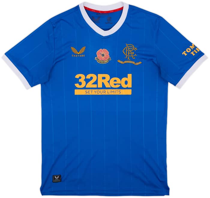 2021-22 Rangers Home Shirt - 5/10 - (L)