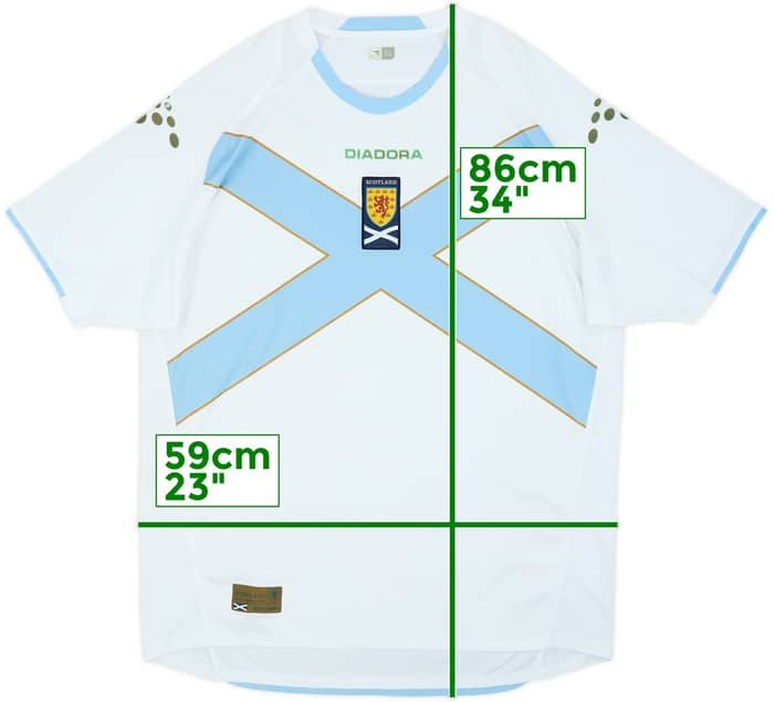 2007-08 Scotland Away Shirt - 5/10 - (XL)
