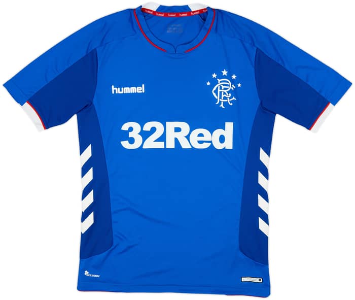 2018-19 Rangers Home Shirt - 8/10 - (S)
