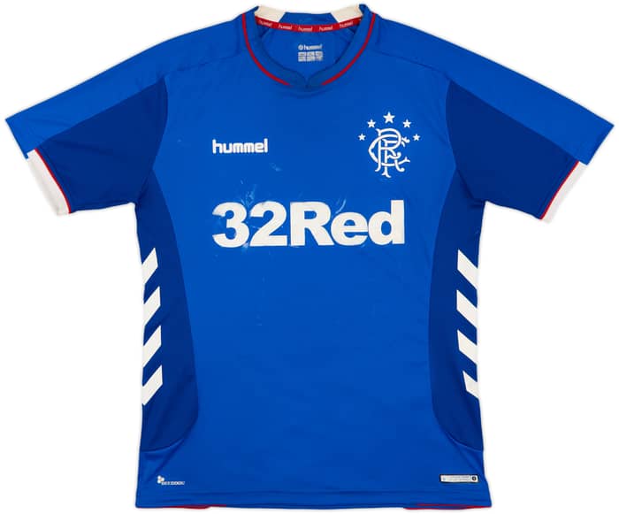 2018-19 Rangers Home Shirt - 4/10 - (L)