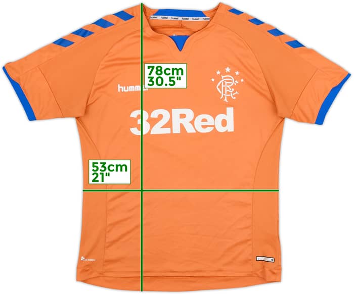 2018-19 Rangers Third Shirt - 8/10 - (L)