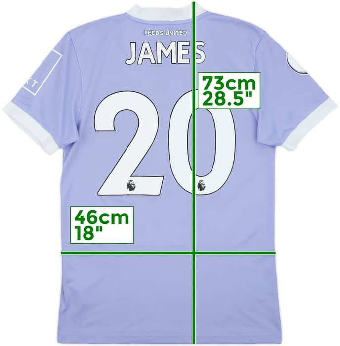 2021-22 Leeds United Third Shirt James #20 - 8/10 - (S)