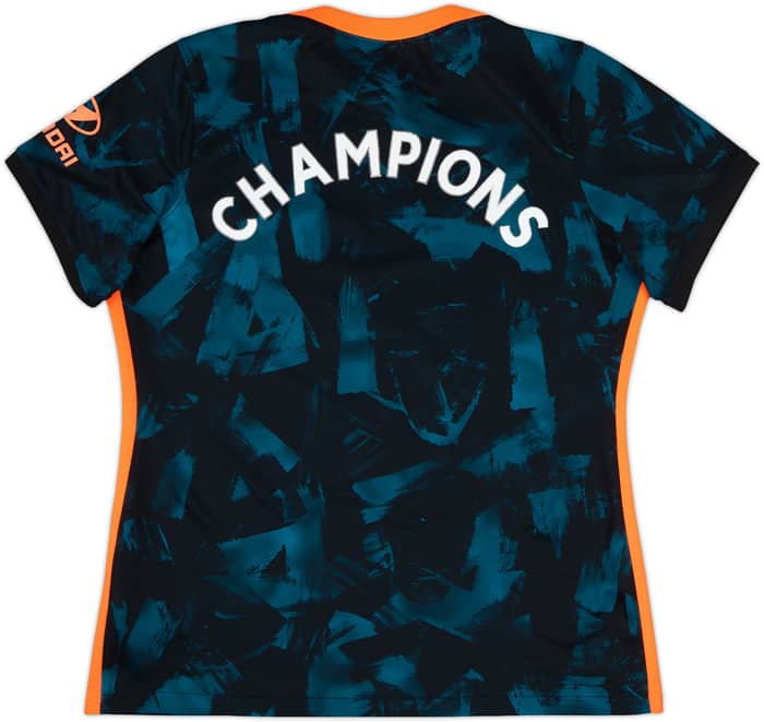 2021-22 Chelsea Third Shirt 'Champions' - 6/10 - (Women's XL)