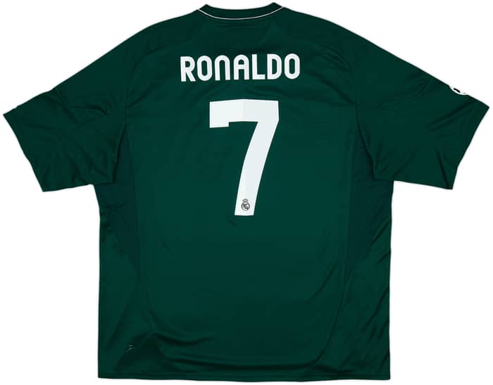 2012-13 Real Madrid CL Third Shirt Ronaldo #7 - 6/10 - (XXL)