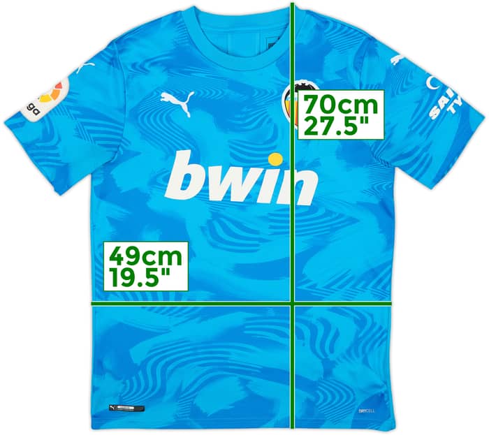 2019-20 Valencia Third Shirt - 7/10 - (M)