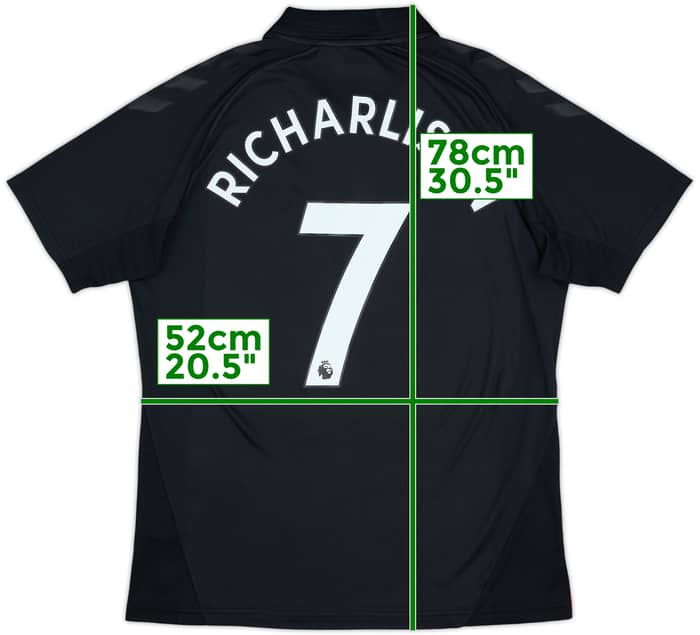 2021-22 Everton Away Shirt Richarlison #7 - 8/10 - (L)