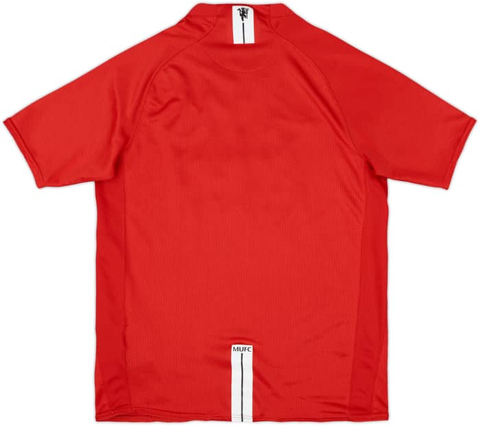 2007-09 Manchester United Home Shirt - 7/10 - (XL.Boys)