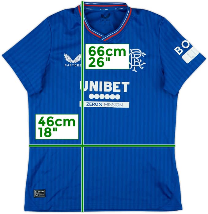 2023-24 Rangers Home Shirt - 8/10 - (Women's M)