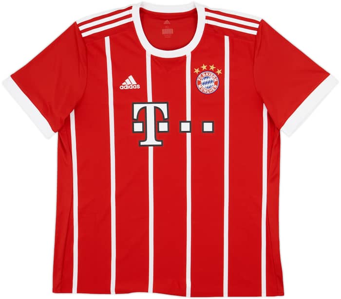 2017-18 Bayern Munich Home Shirt Muller #25 - 10/10 - (XL)