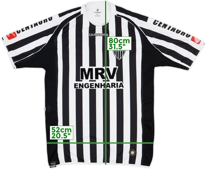2005 Atletico Mineiro Home Shirt #4 - 9/10 - (L)