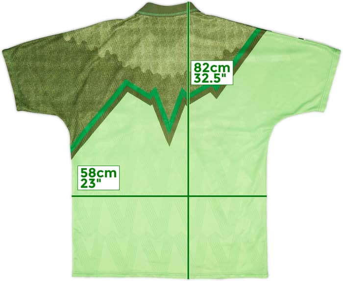 1991-92 Celtic Away Shirt - 5/10 - (XL)