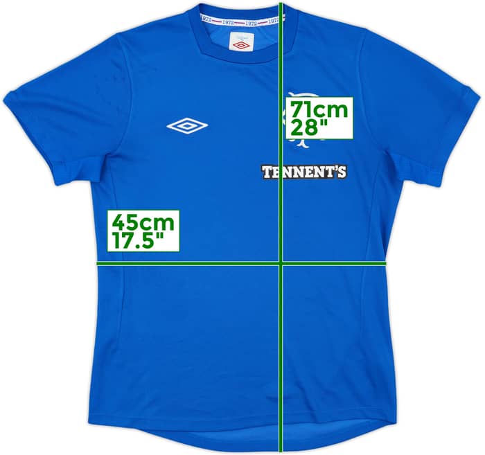 2012-13 Rangers Home Shirt - 10/10 - (S)