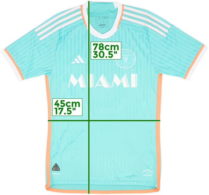 2024-25 Inter Miami Authentic Third Shirt Suarez #9 - 9/10 - (S)