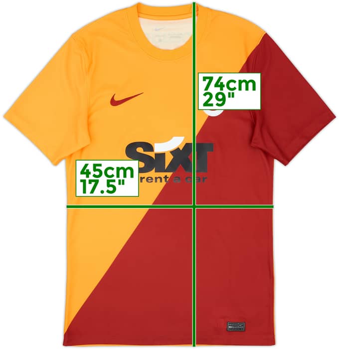 2021-22 Galatasaray Home Shirt - 8/10 - (S)