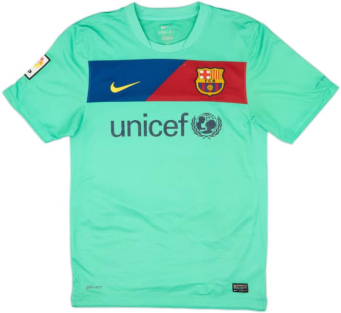 2010-11 Barcelona Away Shirt Messi #10 - 7/10 - (S)