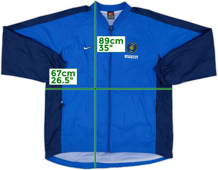 1999-00 Inter Milan Nike Track Jacket - 6/10 - (L)