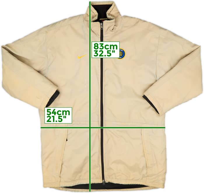 1999-00 Inter Milan Nike Padded Bench Coat - 5/10 - (L)