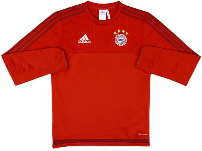 2015-16 Bayern Munich adidas Sweat Top - 8/10 - (XS)