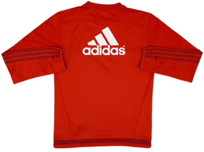 2015-16 Bayern Munich adidas Sweat Top - 8/10 - (XS)