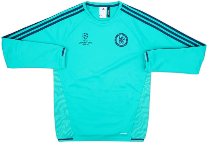 2015-16 Chelsea adidas CL Tracksuit - 8/10 - (S)