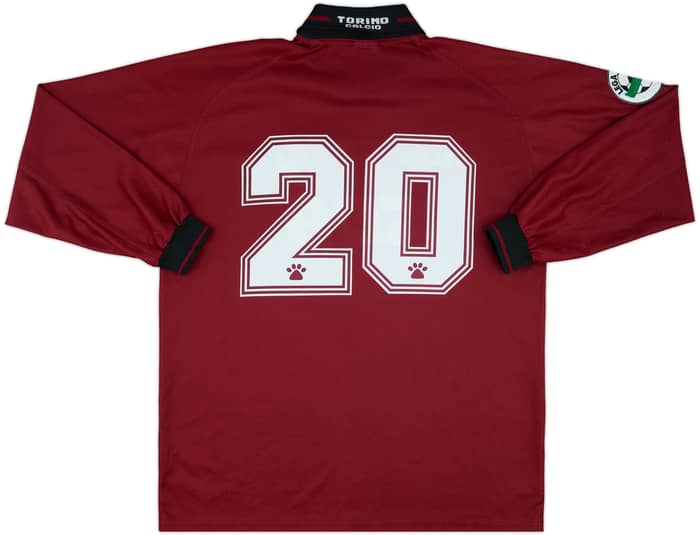 1997-98 Torino Match Issue Home L/S Shirt #20
