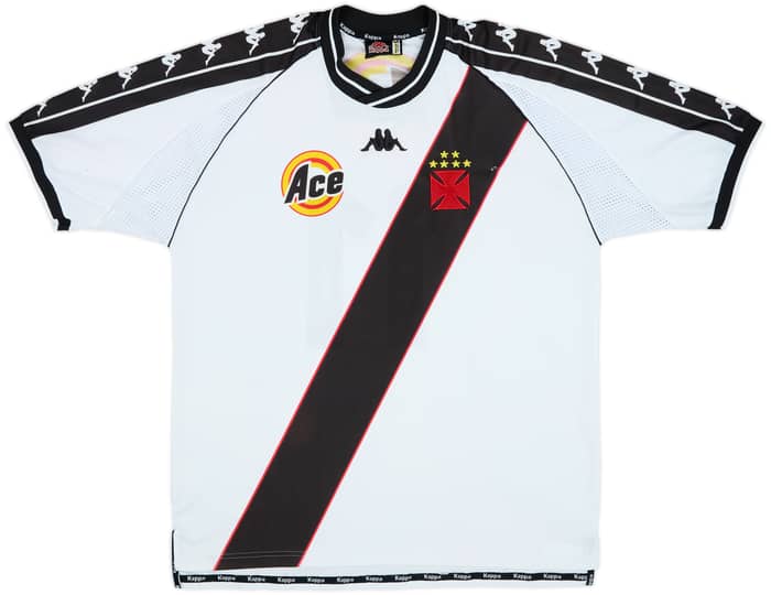 1999-00 Vasco da Gama Away Shirt #11 - 4/10 - (XL)