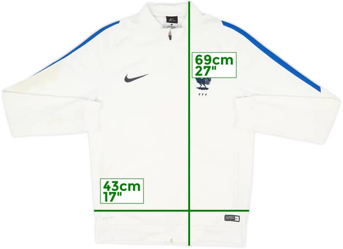 2016-17 France Nike Track Jacket - 8/10 - (M)