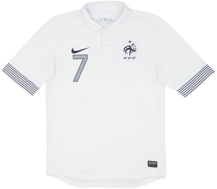 2012-13 France Away Shirt Ribery #7 - 5/10 - (S)