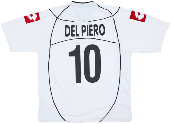 2002-03 Juventus Away Shirt Del Piero #10 - 7/10 - (XL)