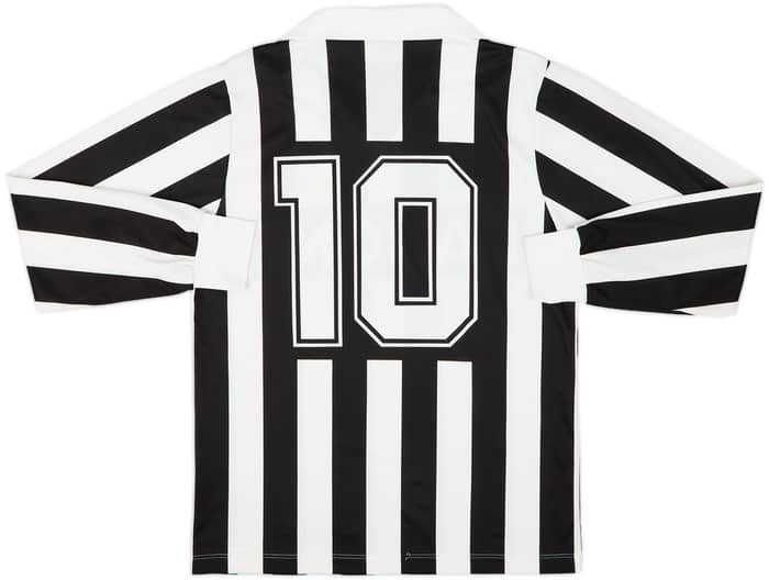 1992-94 Juventus Basic Home L/S Shirt #10 - 8/10 - (S)