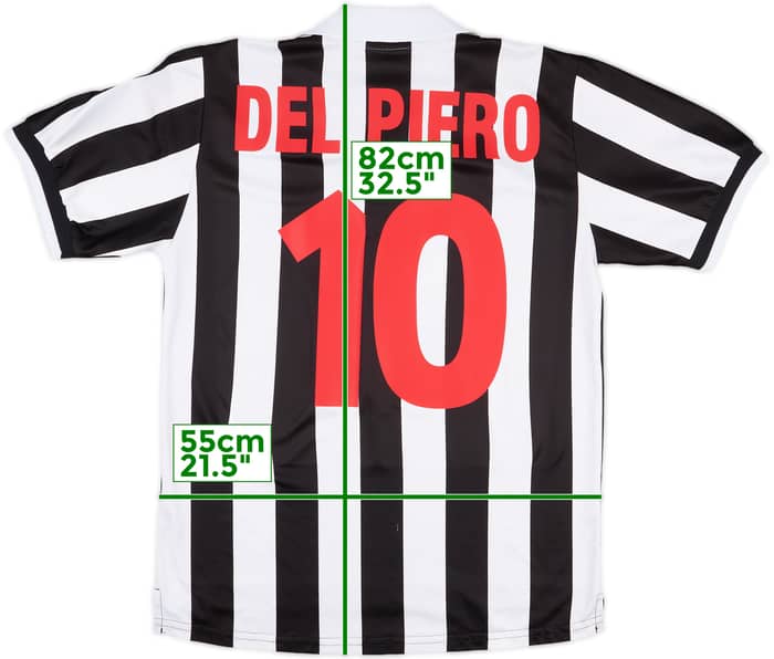 1999-00 Juventus Home Shirt Del Piero #10 - 8/10 - (S)