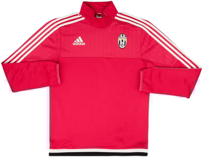 2015-16 Juventus adidas 1/4 Zip Drill Top - 5/10 - (S)