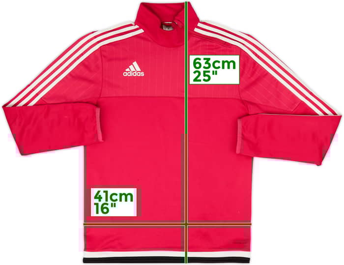 2015-16 Juventus adidas 1/4 Zip Drill Top - 5/10 - (S)