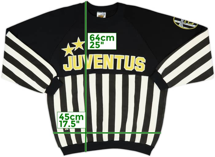 1990-91 Juventus Le Felpe Dei Grandi Club Sweat Top - 8/10 - (M)