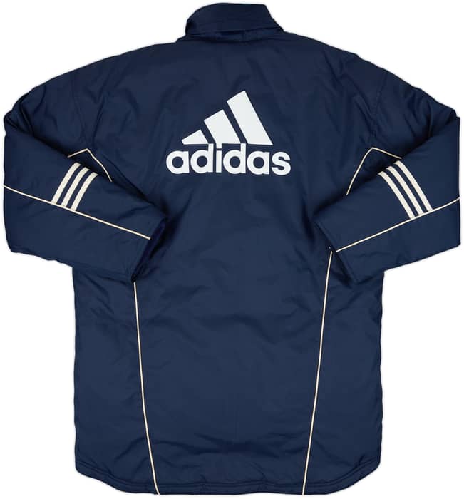 1999-00 Olympique Marseille adidas Padded Bench Coat - 8/10 - (M/L)