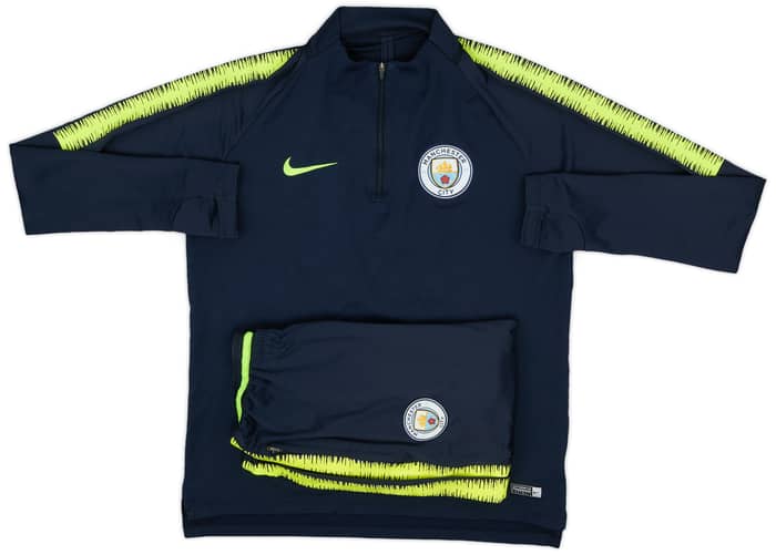 2018-19 Manchester City Nike Tracksuit - 9/10 - (M)