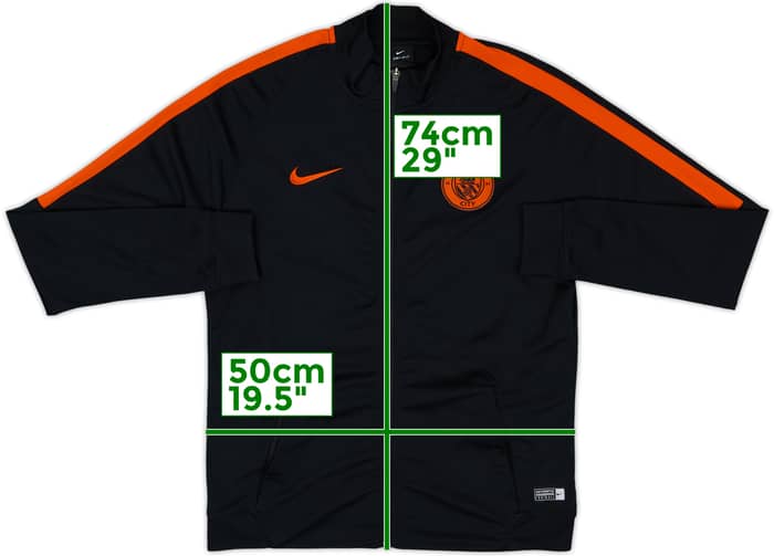 2016-17 Manchester City Nike Track Jacket - 5/10 - (L)