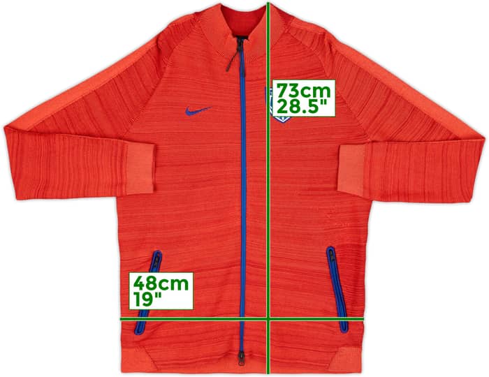 2014-15 USA Nike Track Jacket - 8/10 - (M)