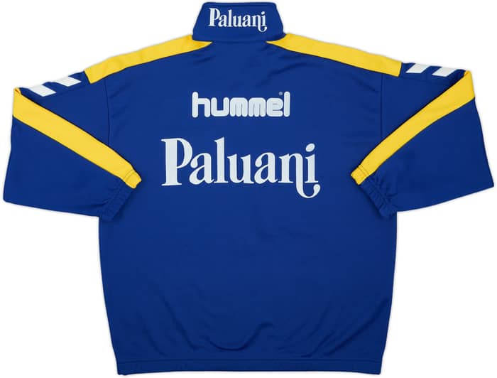 1999-00 Chievo Verona Hummel 1/4 Zip Sweat Top - 8/10 - (S)