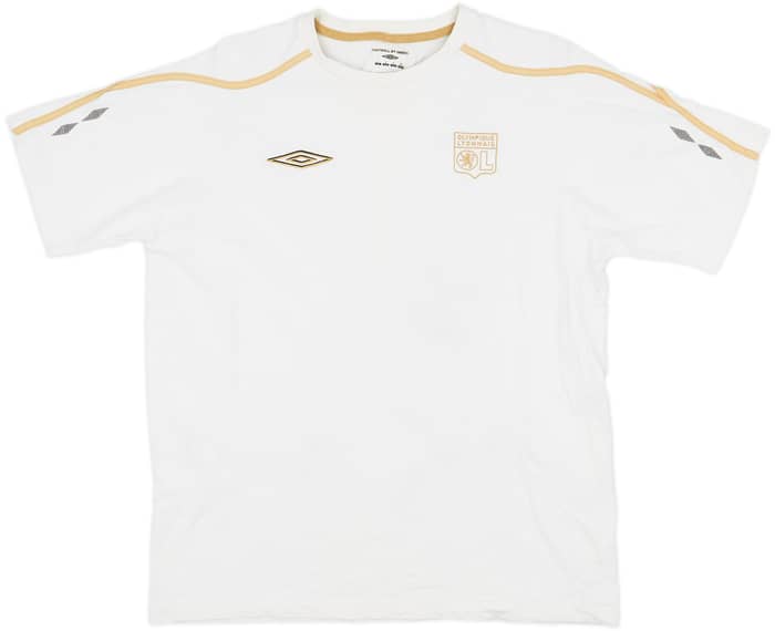 2009-10 Lyon Umbro Cotton Shirt - 9/10 - (L)