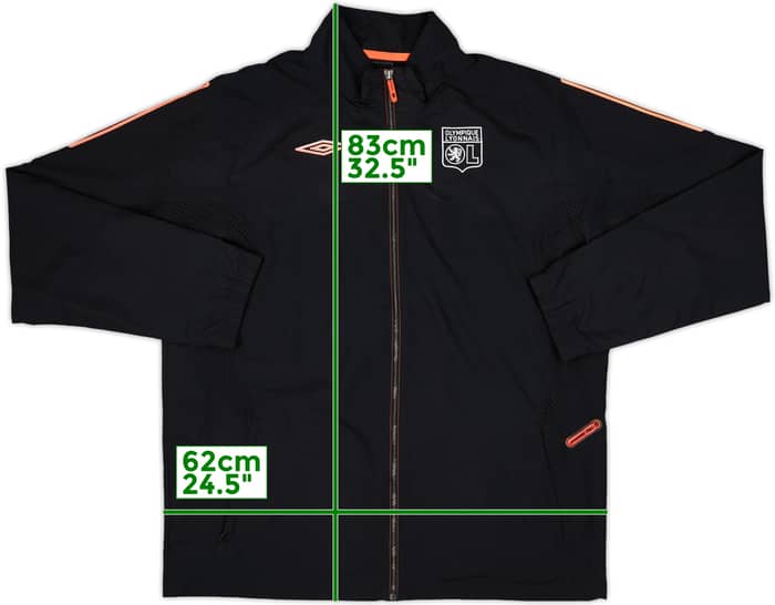 2009-10 Lyon Umbro Track Jacket - 9/10 - (XL)